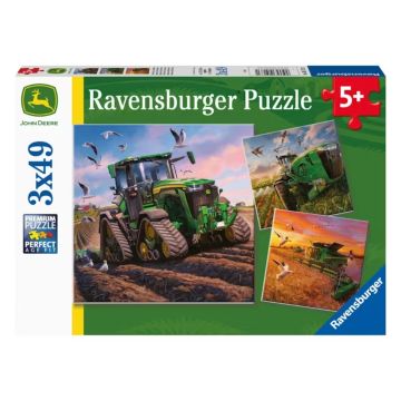 Ravensburger Seasons Of John Deere 3 49 Piece Jigsaw Puzzles