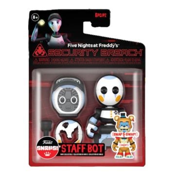 Funko Snaps Five Nights At Freddys Security Breach Staff Bot 3" Action Figure