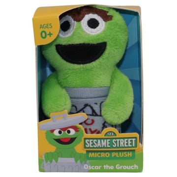 Sesame Street Oscar The Grouch Micro Plush