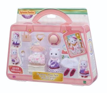 Sylvanian Families Fashion Playset Town Girl Series Persian Cat