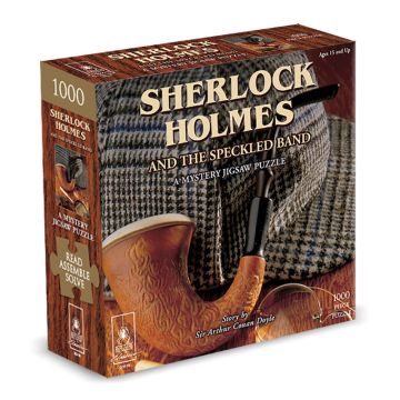 Sherlock Holmes And The Speckled Band Mystery 1000 Piece Jigsaw Puzzle