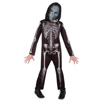 Skeleton Child Costume Size L 9-10 Years