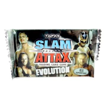 Topps WWE Slam Attax Evolution Trading Cards Booster Pack