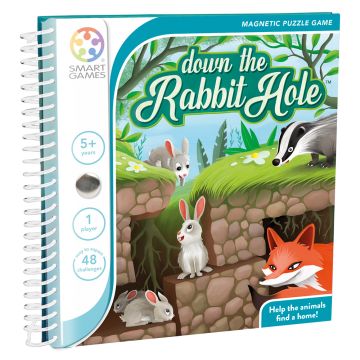 Smart Games Down The Rabbit Hole Magnetic Travel Smart Game