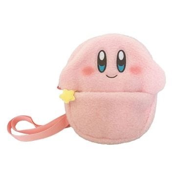 Kirby Of The Stars Smiling Kirby Fluffy Shoulder Bag