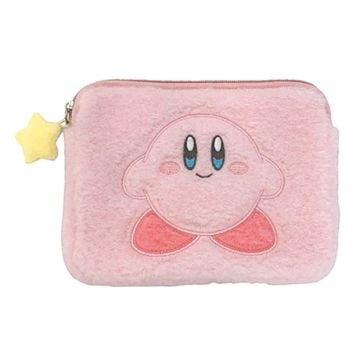 Kirby of the Stars Smiling Kirby Fluffy Mini Pouch