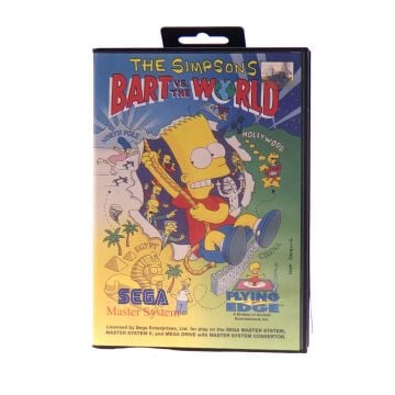 The Simpsons: Bart vs. The World (Boxed) (Master System) [Pre-Owned]