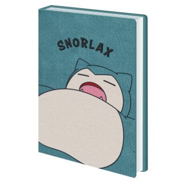 Pokemon Snorlax Plush Notebook