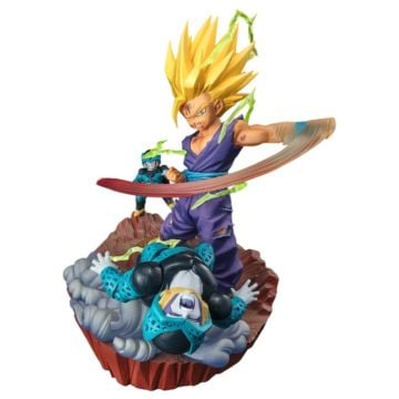 FiguartsZERO Extra Battle Dragon Ball Z Super Saiyan 2 Son Gohan Anger Exploding into Power Figure (Image 1)