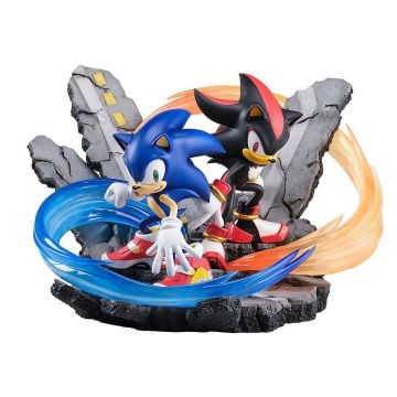 Sonic Adventure 2 Sonic The Hedgehog And Shadow The Hedgehog Non Scale Figure