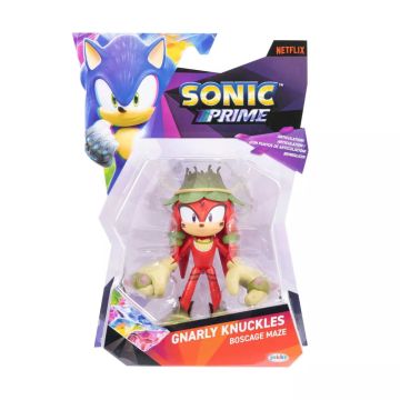 Sonic Prime Gnarly Knuckles Boscage Maze 5" Articulated Action Figure