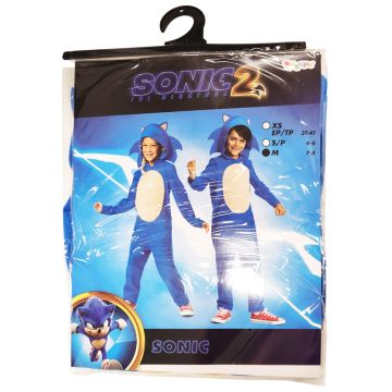 Sonic the Hedgehog 2 Sonic Costume Size 7-8