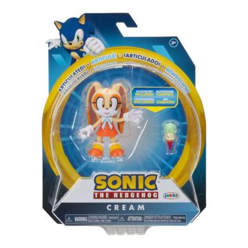 Sonic The Hedgehog 4" Articulated Cream Figure