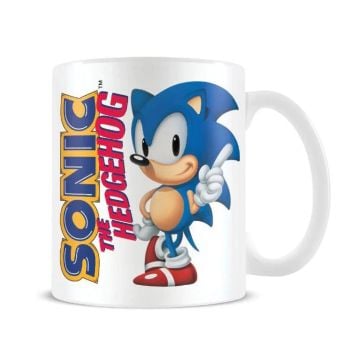 Sonic the Hedgehog Gaming Icon White Mug