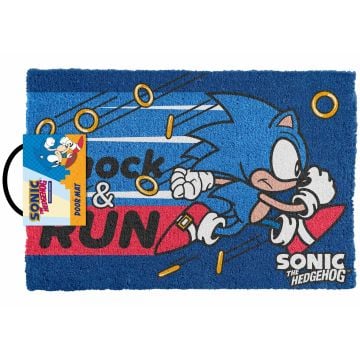 Sonic the Hedgehog Knock & Run Doormat (Image 1)