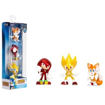 Sonic the Hedgehog MetalFig 2.5" Diecast Figure 3 Pack
