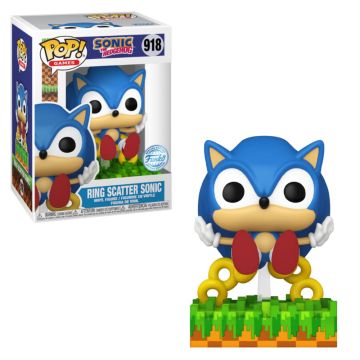Sonic The Hedgehog Ring Scatter Sonic Funko POP! Vinyl