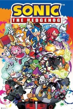 Sonic The Hedgehog Sonic Characters Poster