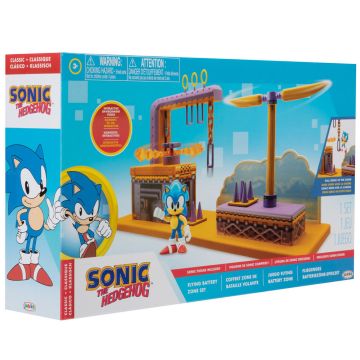 Sonic the Hedgehog Flying battery Zone 2.5" Figure Playset
