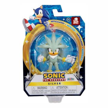 Sonic The Hedgehog Wave 4 Silver 2.5" Figure
