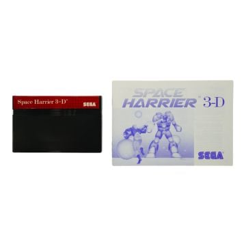 Space Harrier 3-D (Cartridge & Manual) (Sega Master System) [Pre-Owned]