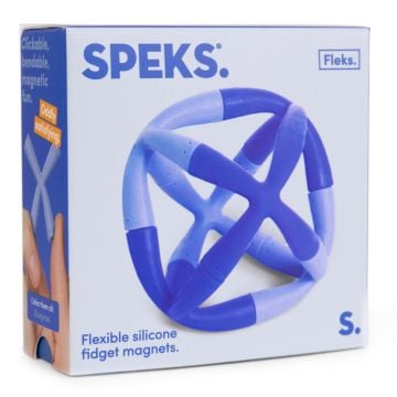 Speks Fleks Ball Blue Fidget Magnets