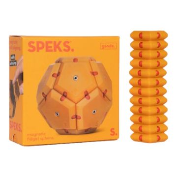 Speks Geode Magnetic Pentagons Pop/Matte Solar Flare Geode
