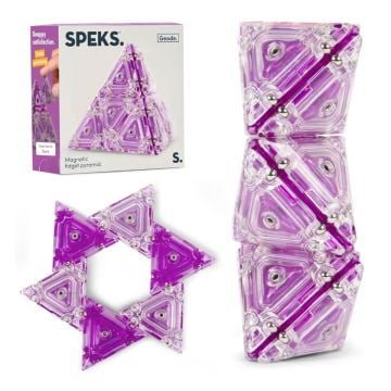 Speks Geode Magnetic Pyramid Quartz (Image 1)