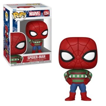 Marvel Comics Spider-Man Holiday Sweater Funko POP! Vinyl