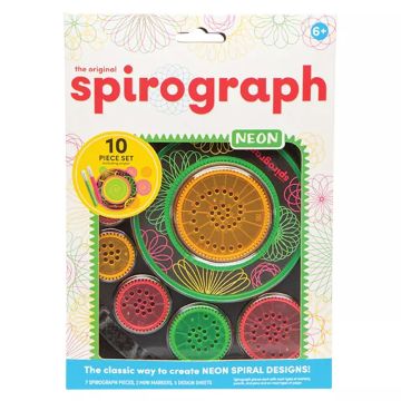 Spirograph Neon 10 Piece Value Set