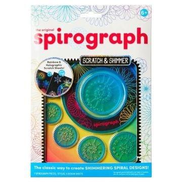 Spirograph Scratch & Shimmer 9 Piece Value Set