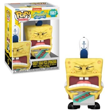 Spongebob Squarepants 25th Anniversary Krusty Krab Pizza Spongebob Funko POP! Vinyl (Image 1)