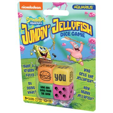 Spongebob Squarepants Jumpin' Jellyfish Dice Game