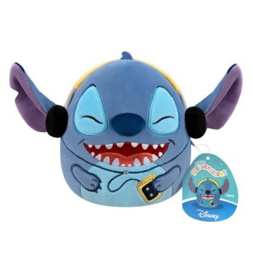Squishmallows Disney Stitch with Headphones 6.5" Plush0