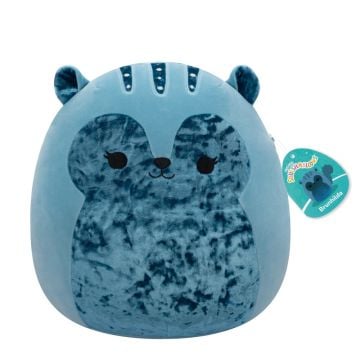 Squishmallows Brunhilda The Blue Squirrel Velvet 12" Plush