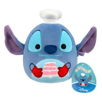 Squishmallows Disney Stitch Chef Holding Cake 6.5" Plush0