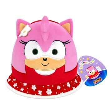 Squishmallows Easter Sonic the Hedgehog Amy Rose Flower Skirt 8" Plush