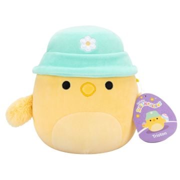 Squishmallows Easter Triston the Chick with Bucket Hat 7.5" Plush