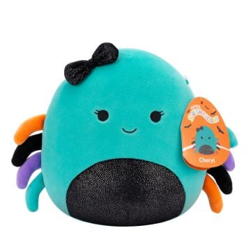 Squishmallows Halloween Cheryl the Spider 7.5" Plush