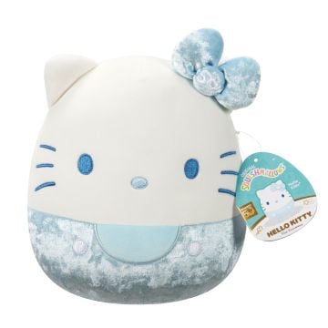 Squishmallows Hello Kitty 50th Anniversary Blue Velvet 8" Plush