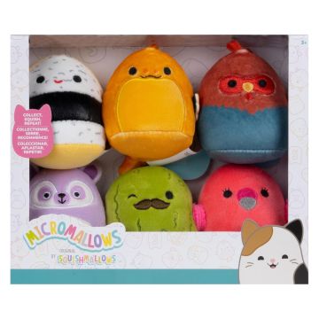 Squishmallows Micromallows 2.5" Plush 6 Pack (Mo the Sushi)0