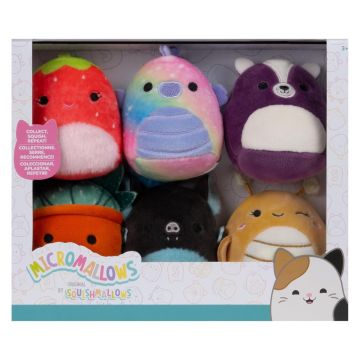 Squishmallows Micromallows 2.5" Plush 6 Pack (Oz the Succulent)