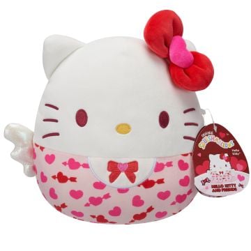 Squishmallows Valentines Hello Kitty & Friends Hello Kitty Cupid 8" Plush