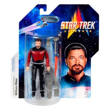 Star Trek Universe 5" Commander William Riker Action Figure