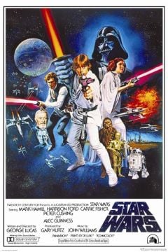 Star Wars: A New Hope Luke Gun Poster