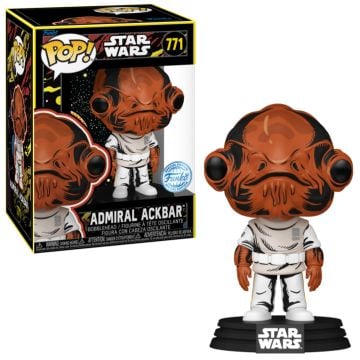 Star Wars Admiral Ackbar Retro Series Funko POP! Vinyl