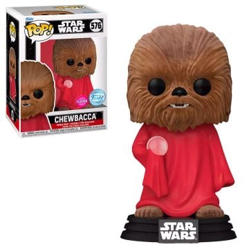 Star Wars Chewbacca With Robe Flocked Funko POP! Vinyl