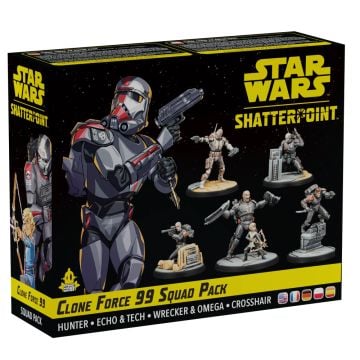 Star Wars Shatterpoint Clone Force 99 Squad Pack Expansion Miniatures Game