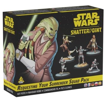 Star Wars: Shatterpoint Requesting Your Surrender Squad Pack Expansion Miniatures Game