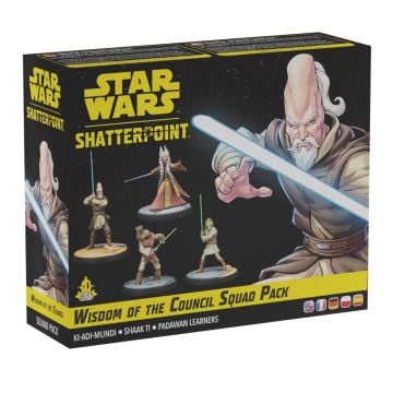 Star Wars: Shatterpoint Wisdom of the Council Squad Pack Expansion Miniatures Game